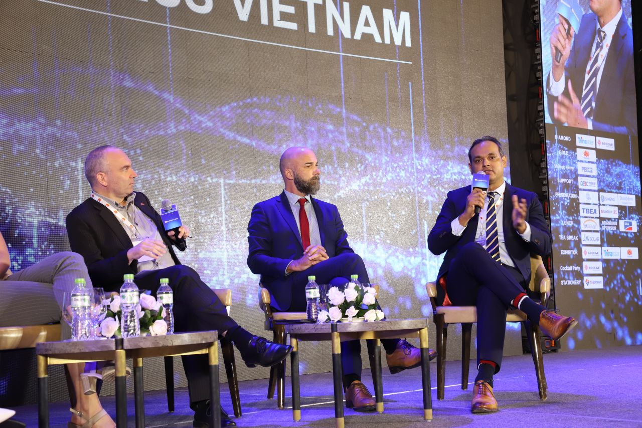 Samresh Kumar on Vietnam solar energy panel